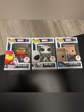 FUNKO POP SPIDER MAN WALGREENS EXCLUSVE FULL SET